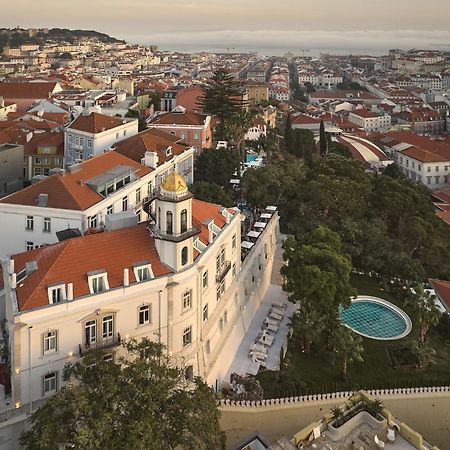 Torel Palace Лиссабон Экстерьер фото The hotel as seen from the Belmonte Tower