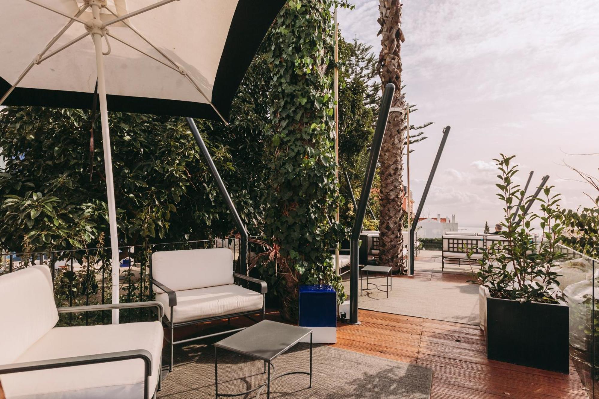 Torel Palace Лиссабон Экстерьер фото The rooftop terrace